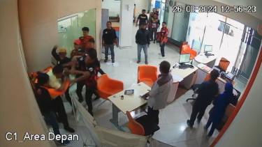Ormas PP obrak-abrik kantor leasing di Tasikmalaya