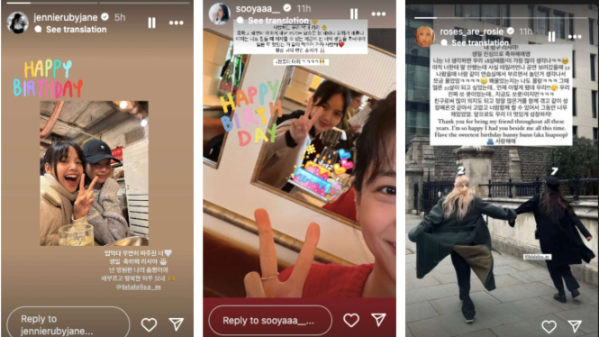 Ucapan ulang tahun dari para member untuk Lisa BLACKPINK