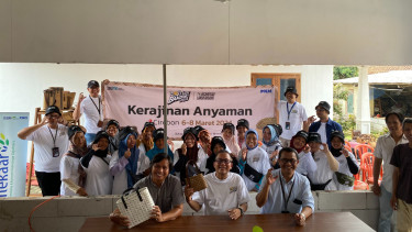 Nasabah PNM lakukan Studi Banding Kerajinan Anyaman