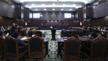 Sidang Perselisihan Pilpres 2024 di MK.