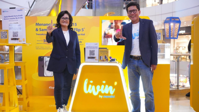 Bank Mandiri menggelar launching Program Transaksi bagi nasabah