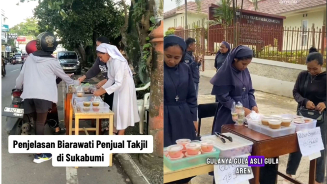 Biarawati Jualan Takjil