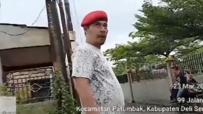 Preman Pakai Baret Merah Palak Pekerja Tower, Dikasih Rp15 Ribu Ngamuk