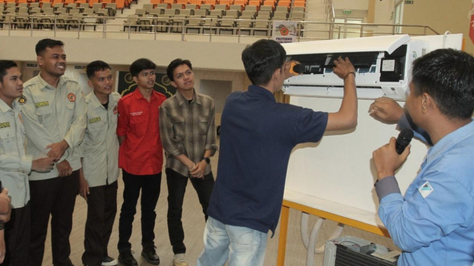 Mahasiswa Belajar Solusi Tata Udara Bersama Daikin (Doc: Istimewa)