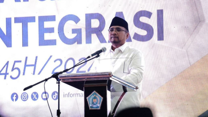 Menteri Agama, Yaqut Cholil Qoumas menutup rangkaian Bimtek PPIH Arab Saudi 2024