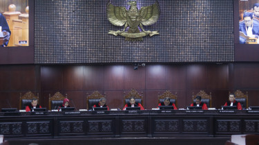 Sidang Lanjutan sengketa perselisihan hasil Pilpres 2024 di MK
