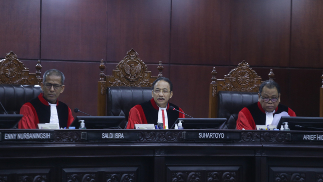 Ketua MK Suhartoyo, Sidang Lanjutan Perselisihan Hasil Pemilihan Umum di MK