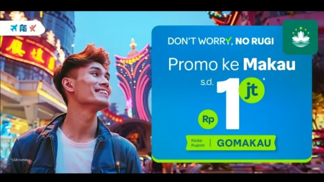 Promo ke luar negeri dari Traveloka