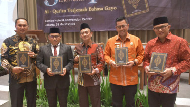 Peluncuran Alquran Berbahasa Gayo