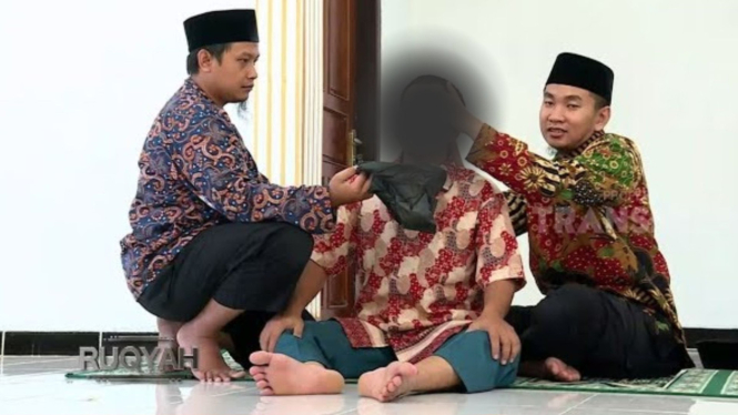 Ilustrasi meruqyah