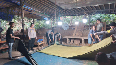 Polisi bongkar arena sabung ayam di Purworejo (dok istimewa)