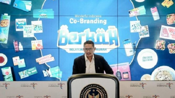 Menparekraf, Sandiaga Uno.