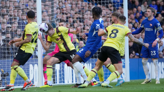 Duel Chelsea vs Burnley