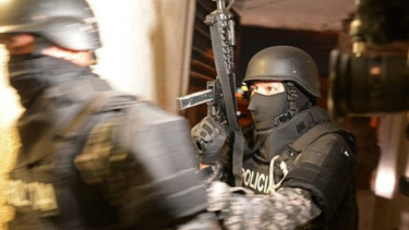 Polisi Ekuador (Doc: ANews)