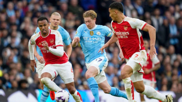 Duel Manchester City vs Arsenal