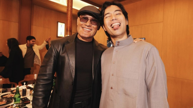 Deddy Corbuzier dan Vidi Aldiano
