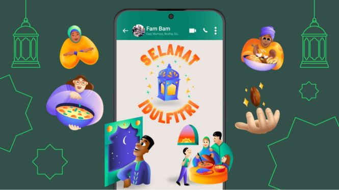 Rekomendasi ucapan Lebaran di WhatsApp untuk orang tersayang 
