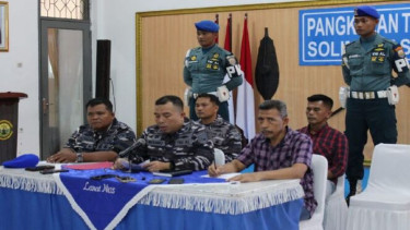 Komandan Lanal Nias Kolonel Laut (P) Wishnu Ardiansyah  