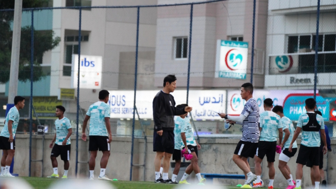 Indonesia U-23 latihan di Dubai