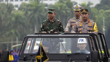 Panglima TNI dan Kapolri, Apel Gelar Pasukan Operasi Ketupat Tahun 2024