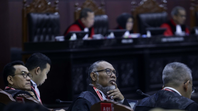 Sidang Perselisihan Hasil Pilpres 2024 di MK Hadirkan Saksi dan Ahli KPU Bawaslu