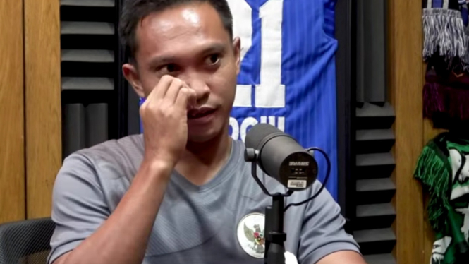 Pemain PSBS Biak Muhammad Tahir