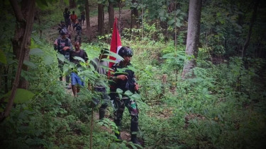 VIVA Militer: Prajurit Yonif 742 sisir hutan batas negara 