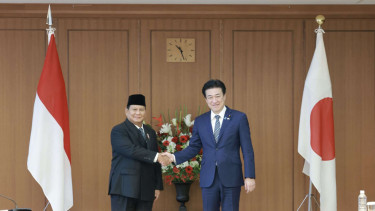 Prabowo Temui Menhan Jepang, Bahas Peningkatan Jumlah Kadet RI