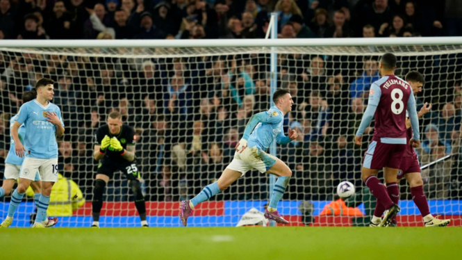 Duel Manchester City vs Aston Villa