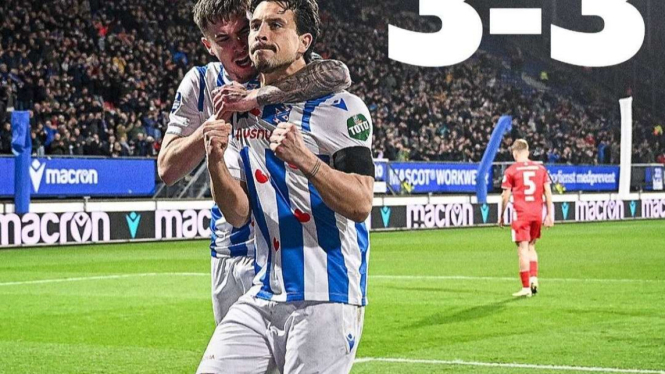 Gelandang Heerenveen Thom Haye