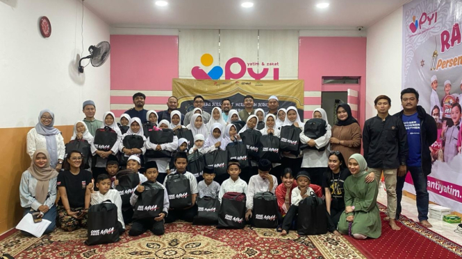 One Pride MMA King Size New Champion berbagi untuk anak yatim