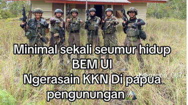 Viral! BEM UI Ditantang KKN di Papua Usai Kritik TNI Melanggar HAM