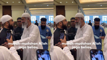 Ustaz Khalid Basalamah dan Dr Zakir Naik