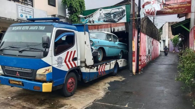 Chevrolet BLR 58 type Biscayne milik Andhi Pramono