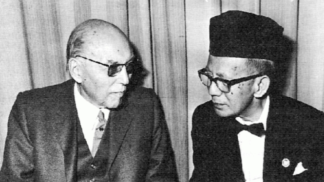 Willem Schermerhorn (Perdana Menteri Belanda 1945-1946) dan Chalid Salim