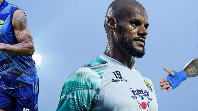 Bomber Persib Bandung David Da Silva