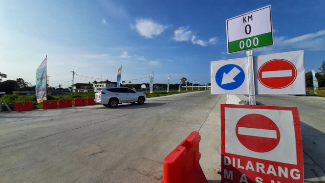 Pintu masuk tol fungsional Jojga-Solo di Banyudono, Boyolali