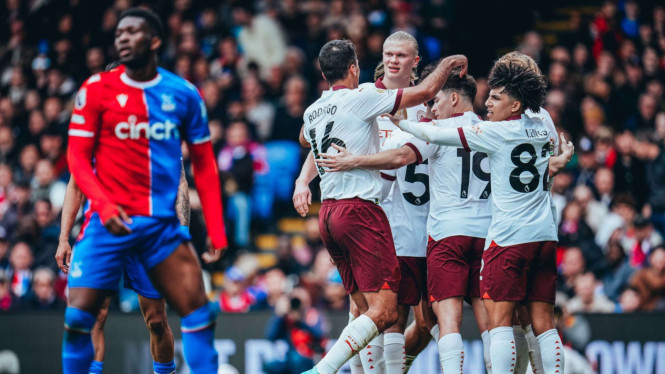 Duel Crystal Palace vs Manchester City