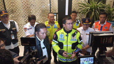 Kapolda Banten, Irjen Pol Abdul Karim, di Pelabuhan Merak