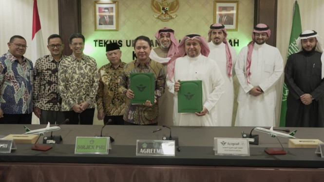 Kerja Sama Saudi Airlines dan Kemenag
