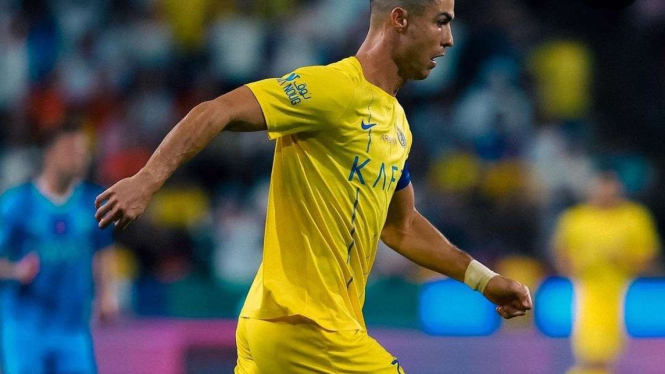 Pemain Al Nassr Cristiano Ronaldo