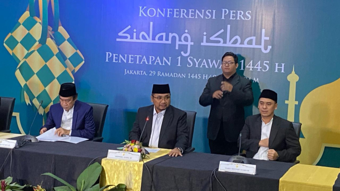 Sidang Isbat Penetapan Idul Fitri 1 Syawal 1445 H