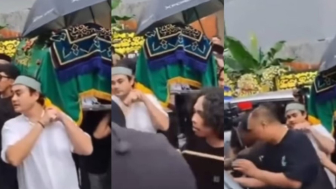 Pembawa keranda jenazah Babe Cabita