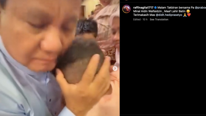 Prabowo Bertemu Cipung
