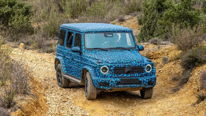 Mobil listrik Mercedes G-Class