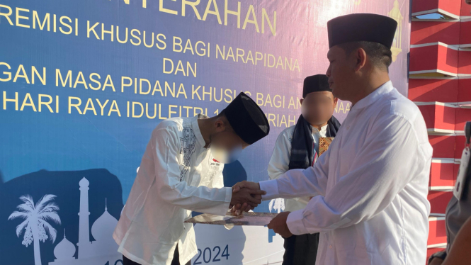 442 Narapidana Lapas Sumbawa Besar Terima Remisi Khusus Idul Fitri 2024
