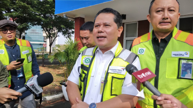 Direktur Operasional dan Komersil Angkasa Pura, Agus Haryadi