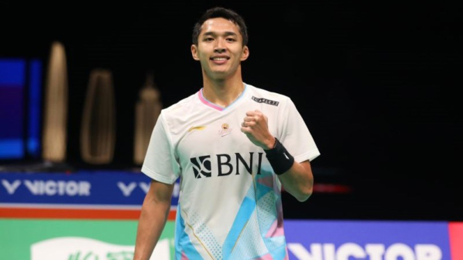 Tunggal putra Indonesia Jonatan Christie