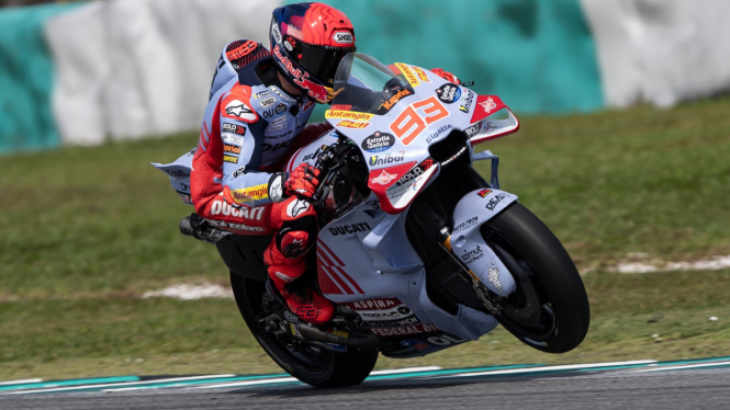 Pembalap Gresini Racing, Marc Marquez