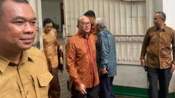 Rosan silahturahmi ke Megawati